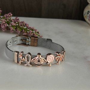 Reflexions Mesh Bracelet